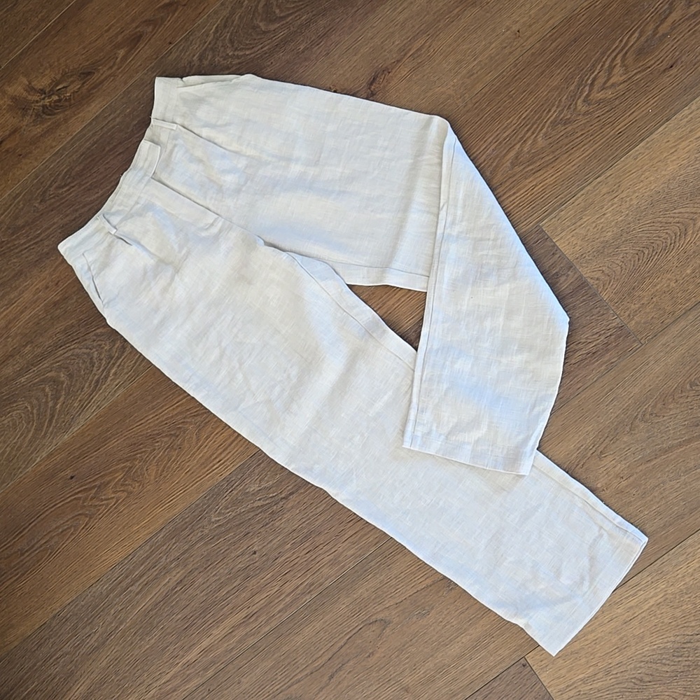 NWT LILYFUL DEMI LINEN TROUSER BOTTOMS.   #6623